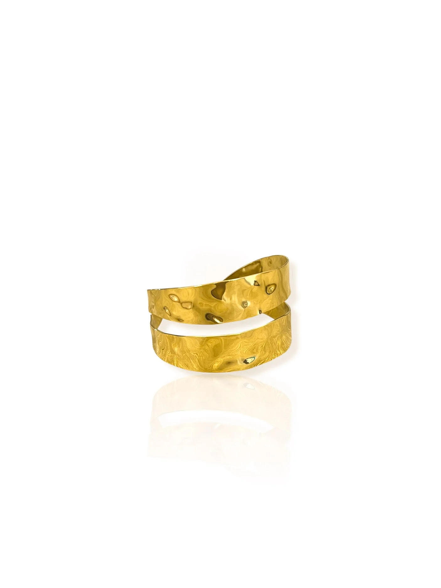 Brazalete bandas textura dorado - Image 2