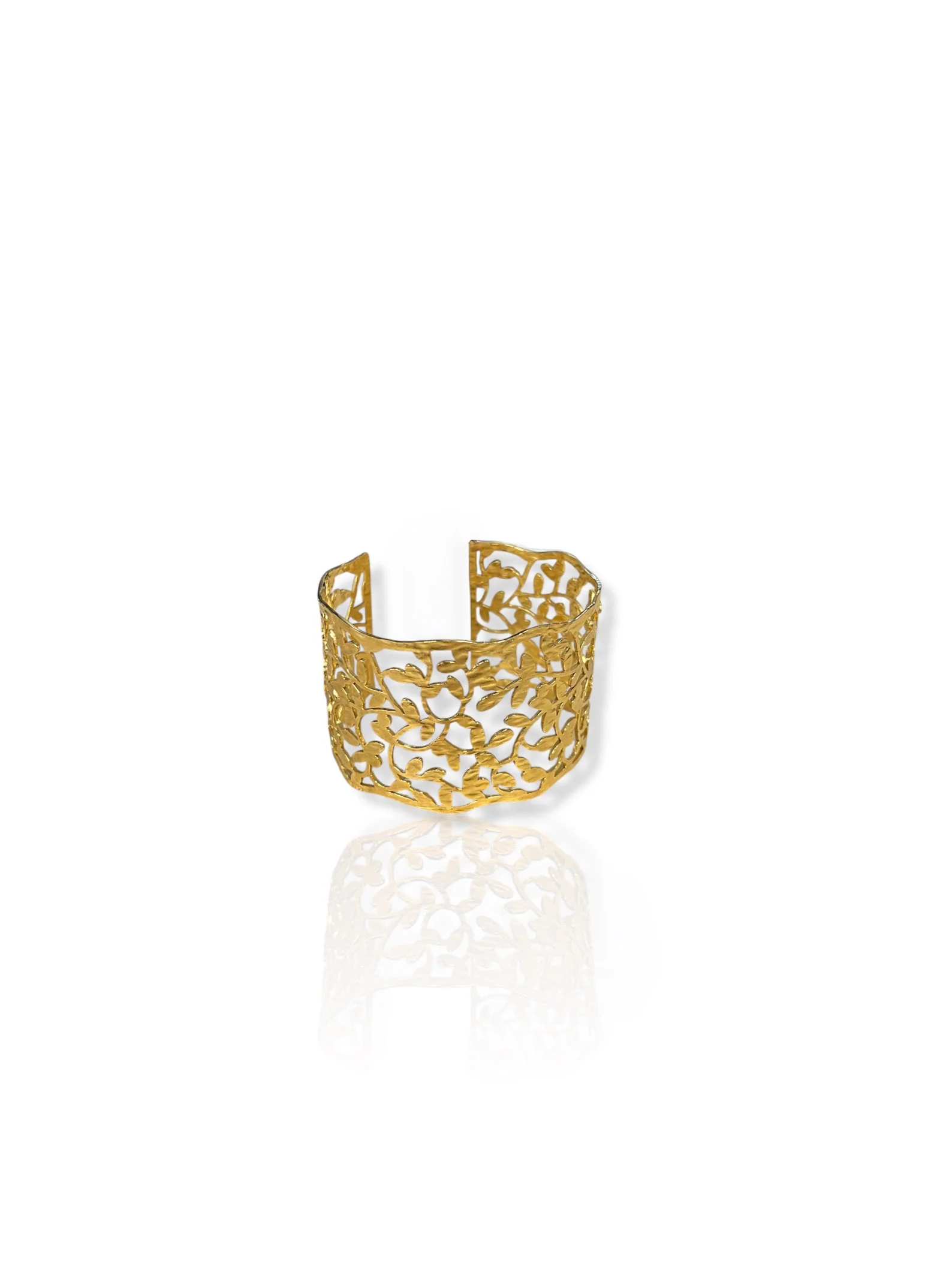 Brazalete hojas dorado - Image 3
