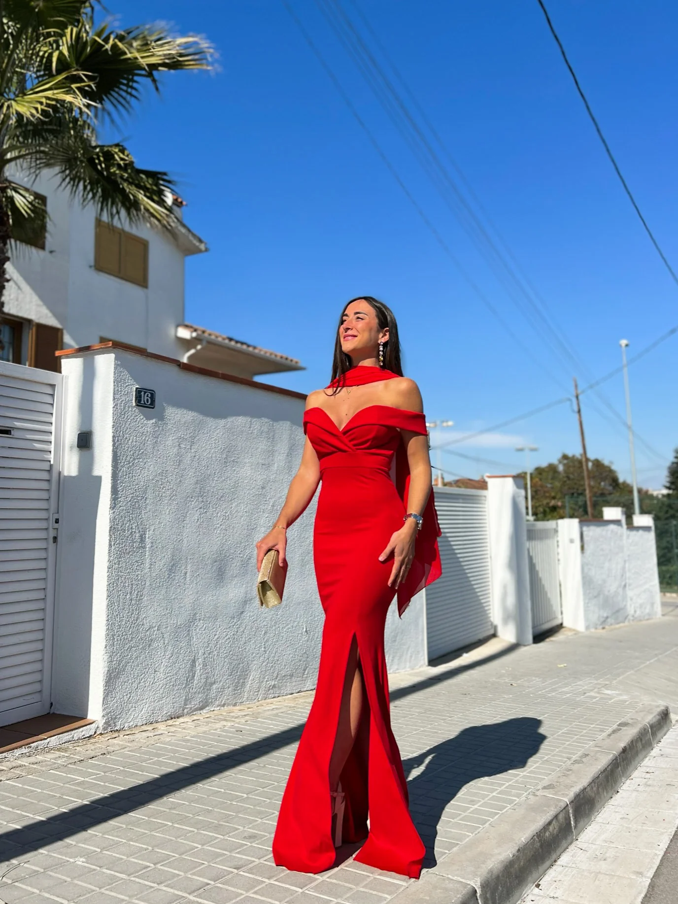Chal capa gasa roja - Image 3