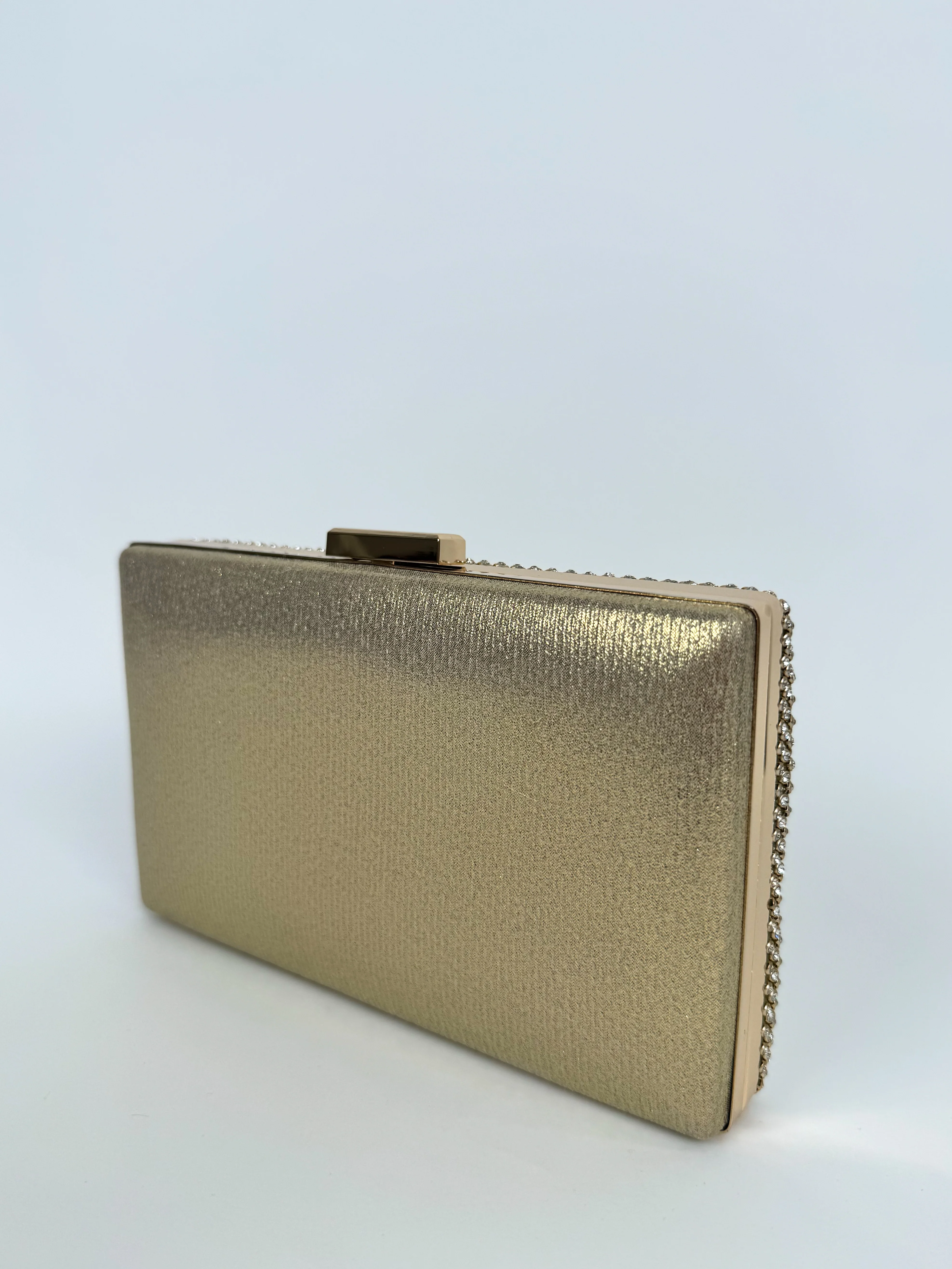 Clutch brillos dorado efecto - Image 4