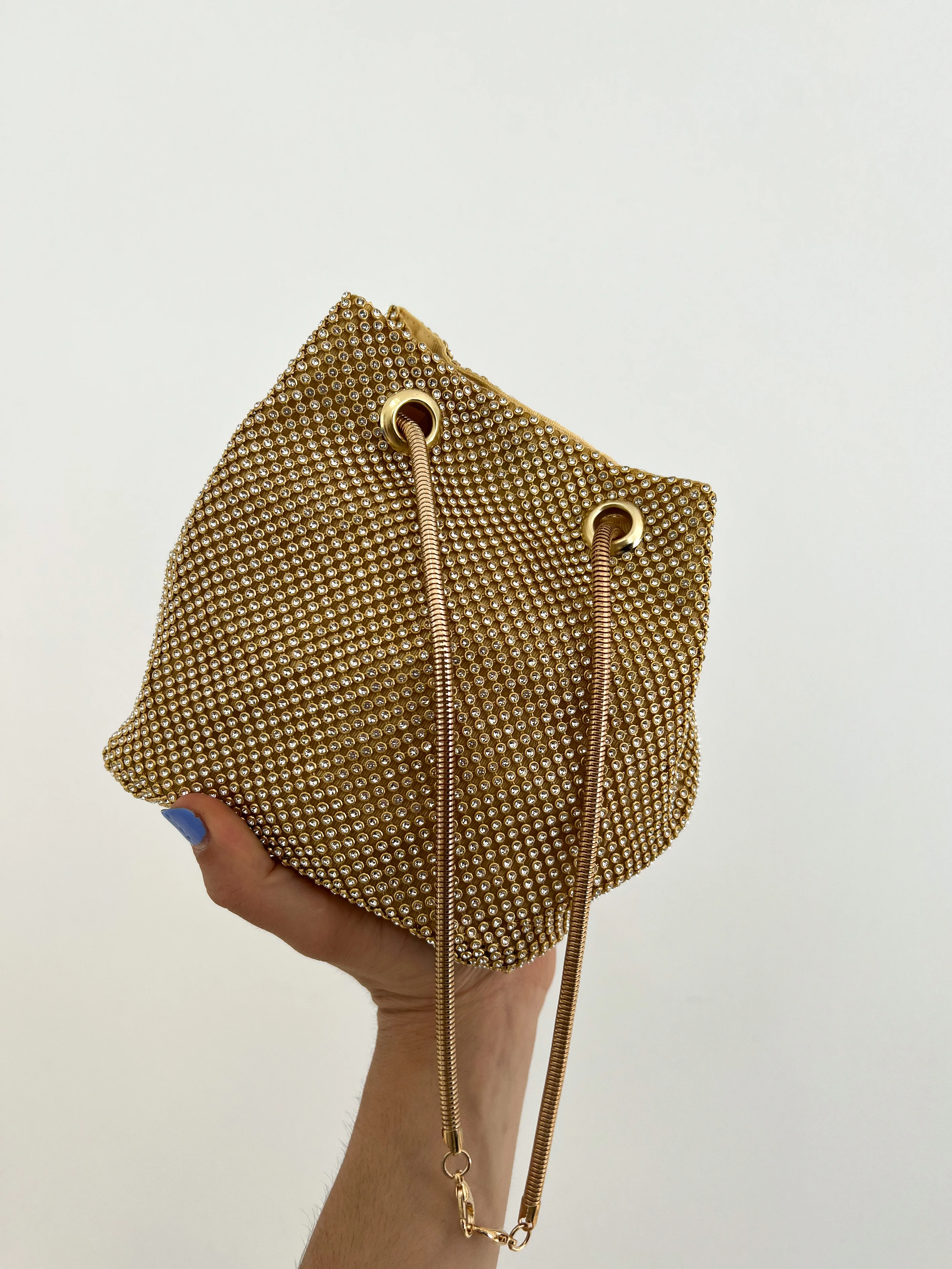 Clutch saco fiesta dorado - Image 6