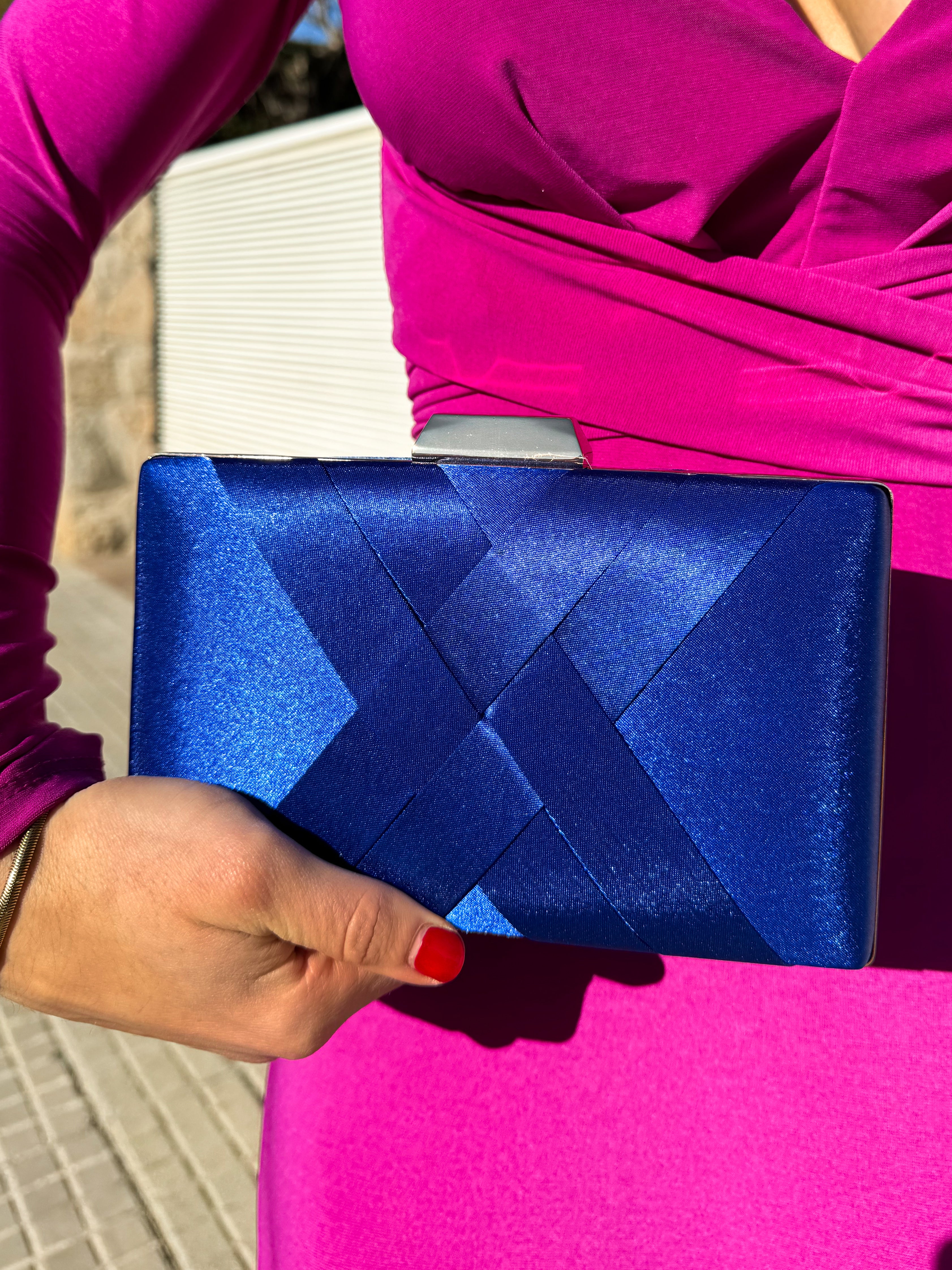 Clutch satinado klein - Image 5