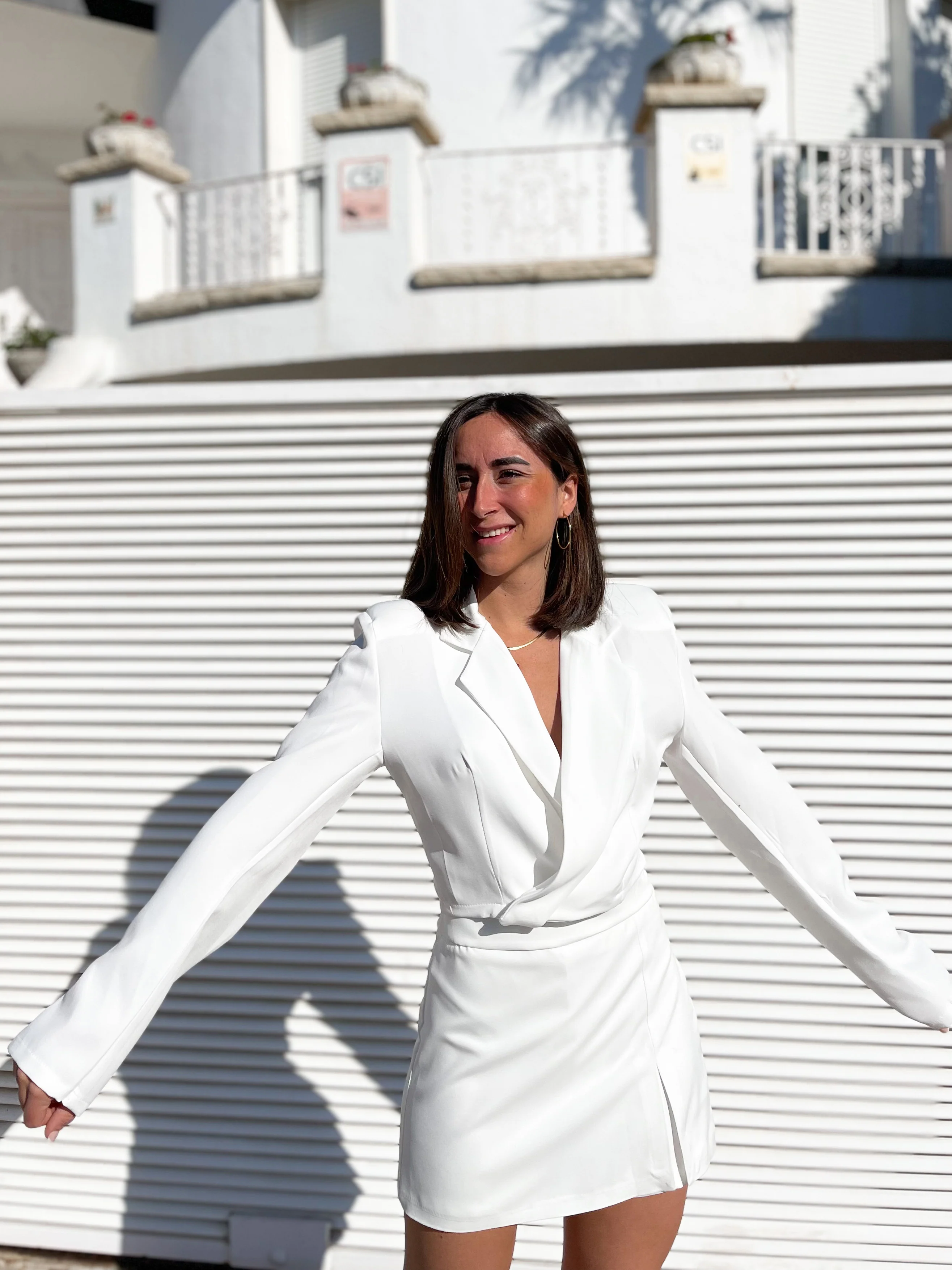 Falda pantalon blanca - Image 6