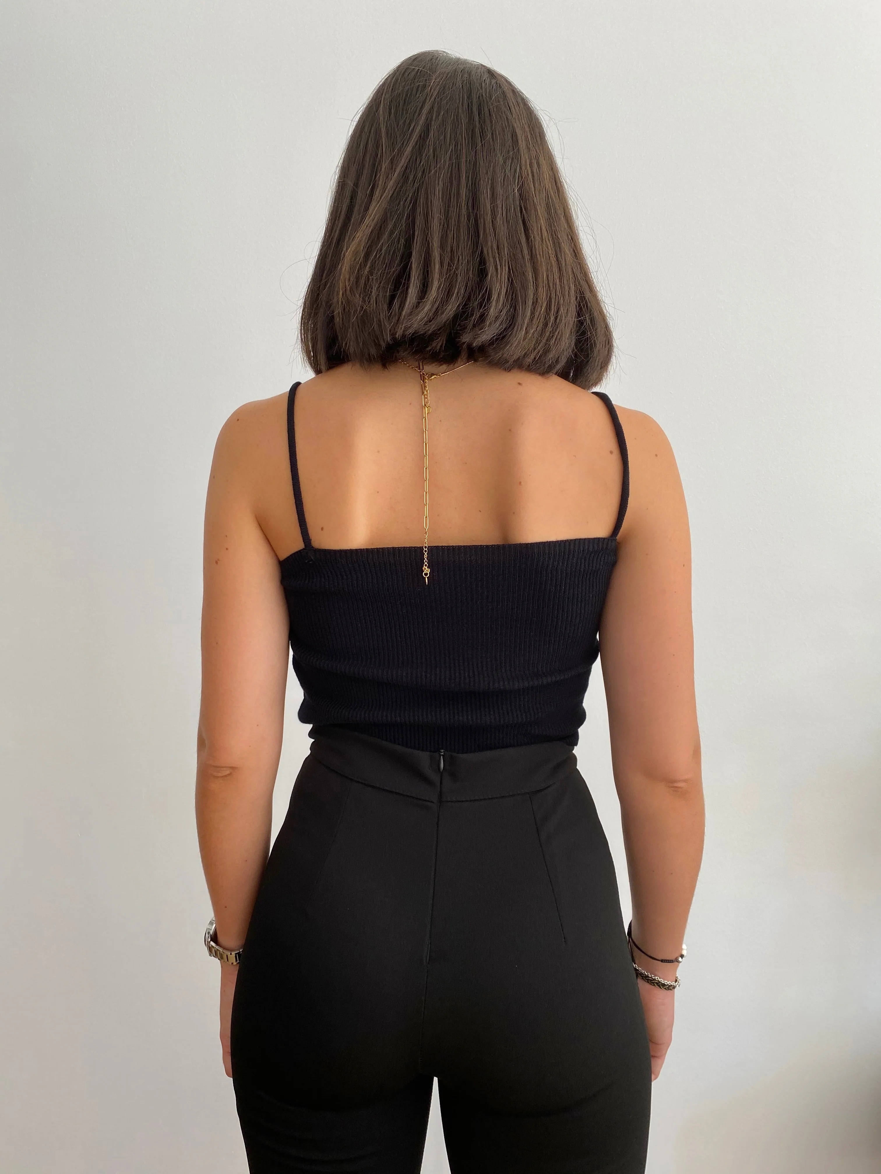 Pantalón campana negro - Image 7