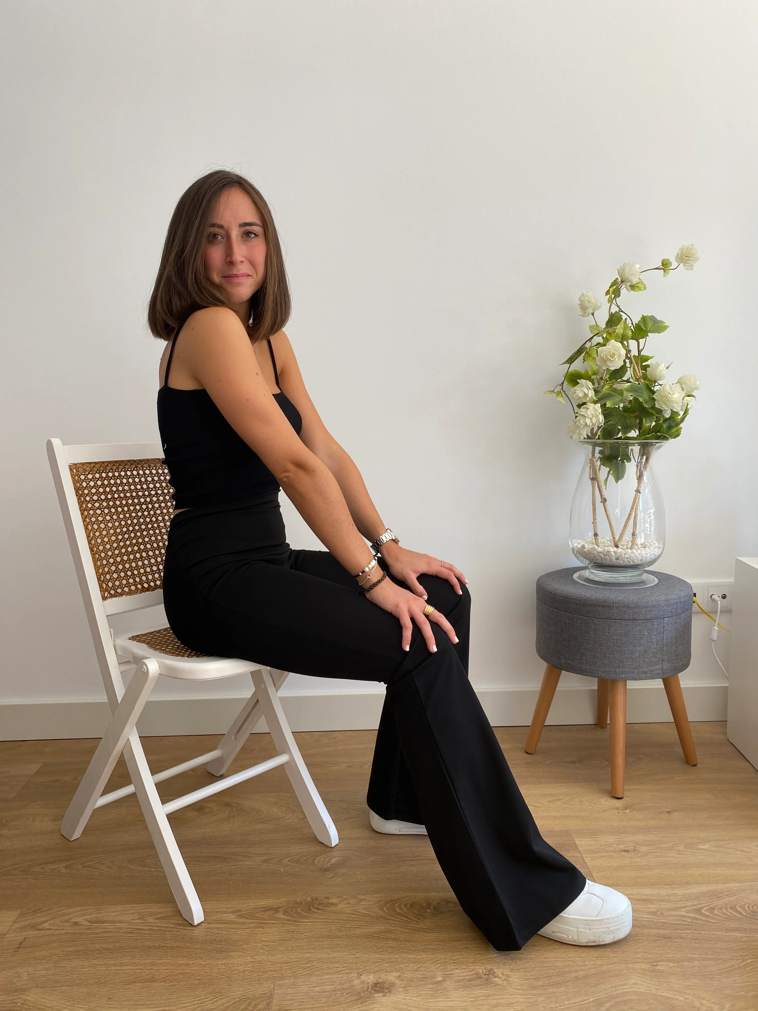 Pantalón campana negro - Image 8
