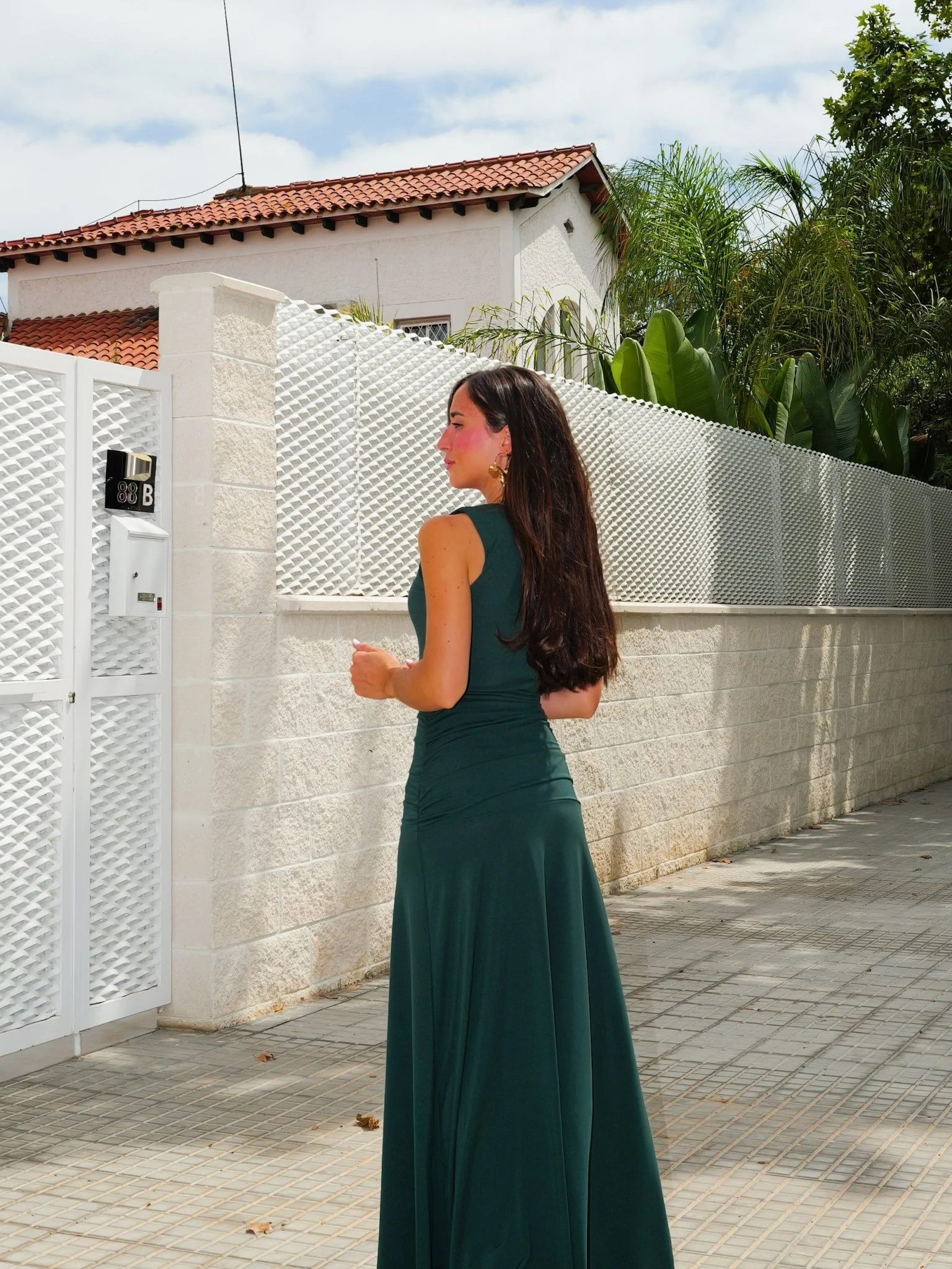 Vestido asim manga banda botella - Image 12
