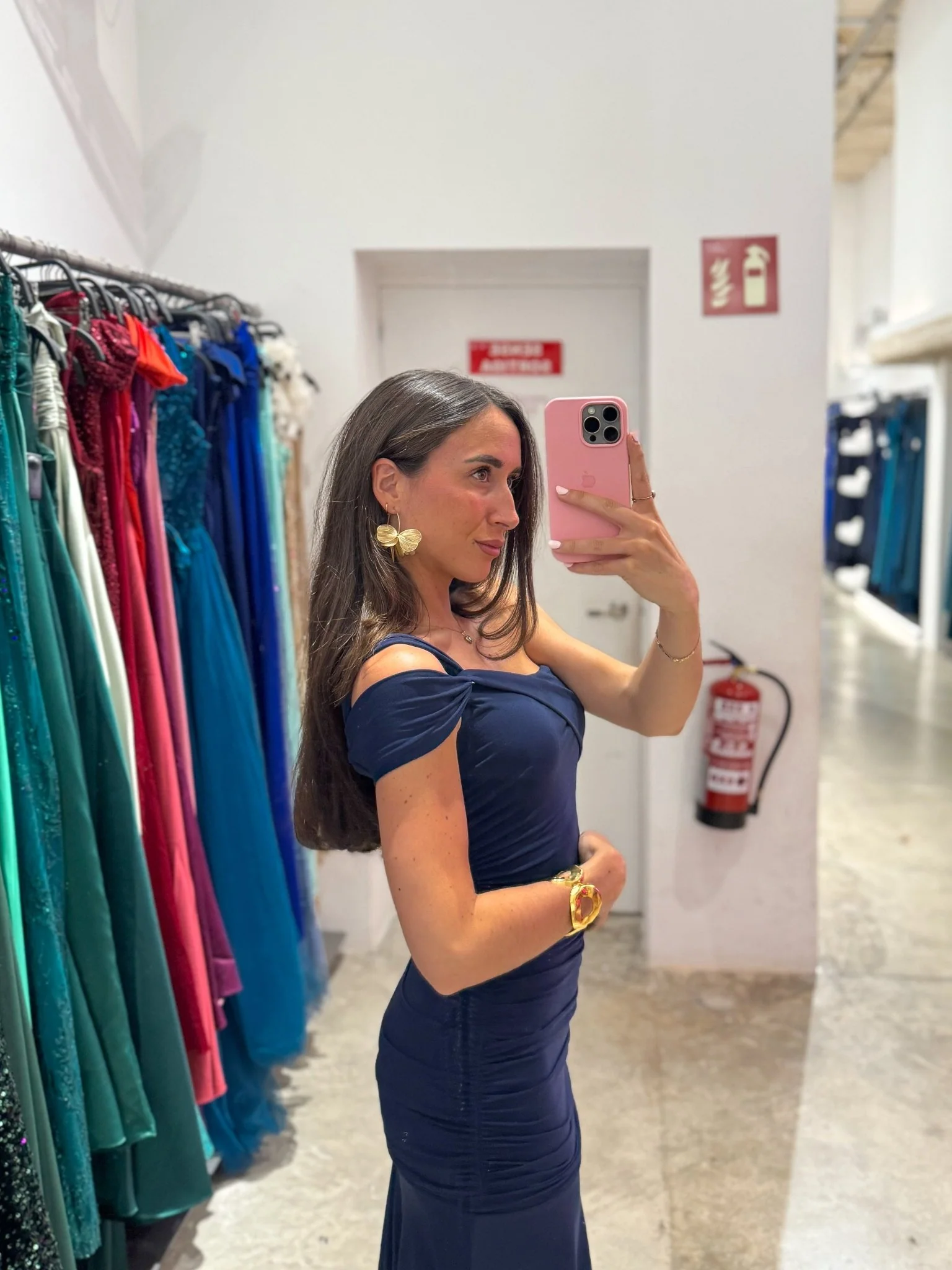 Vestido asim tirante nudo marino - Image 6
