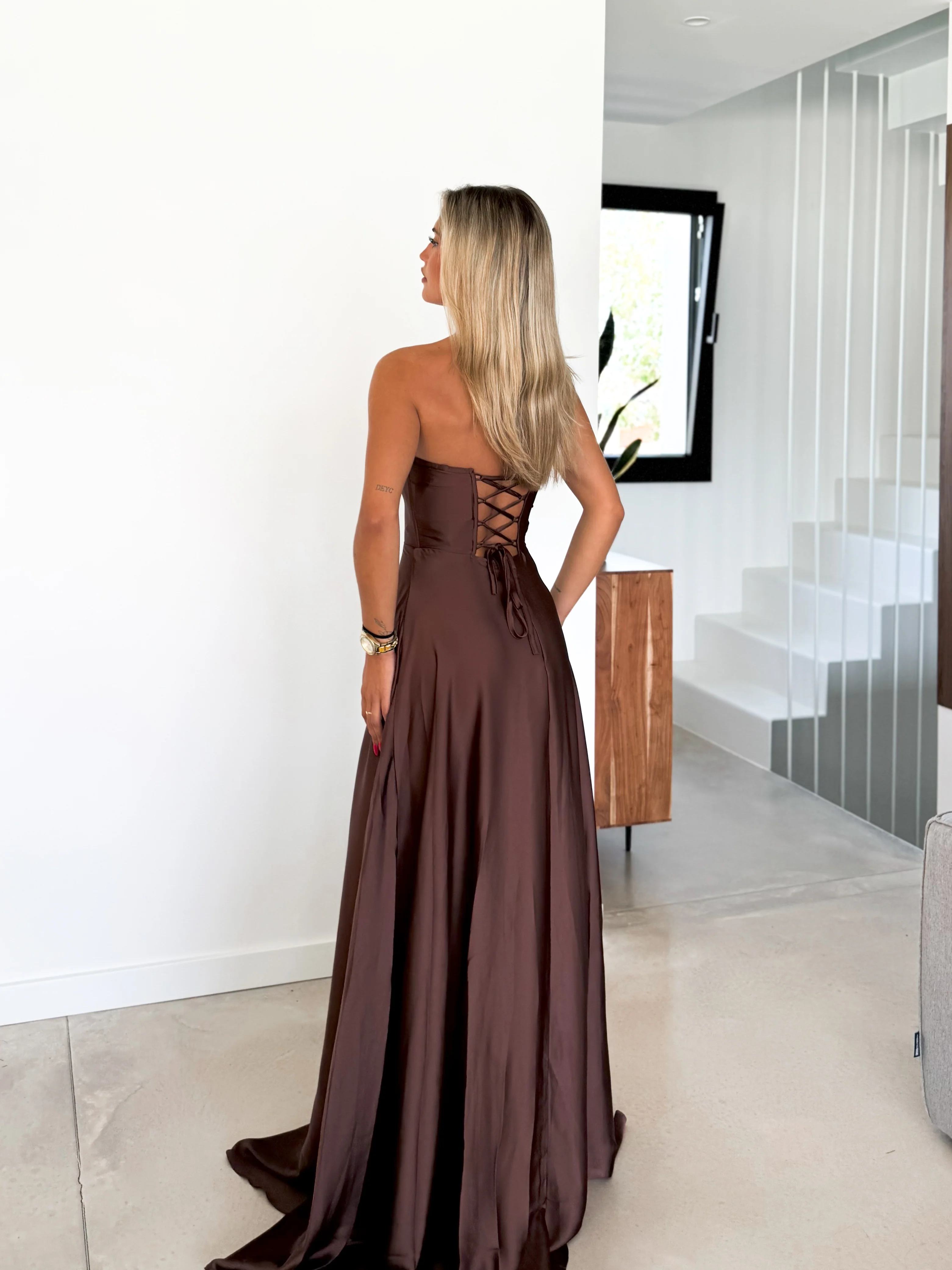 Vestido corse palabra chocolate - Image 15