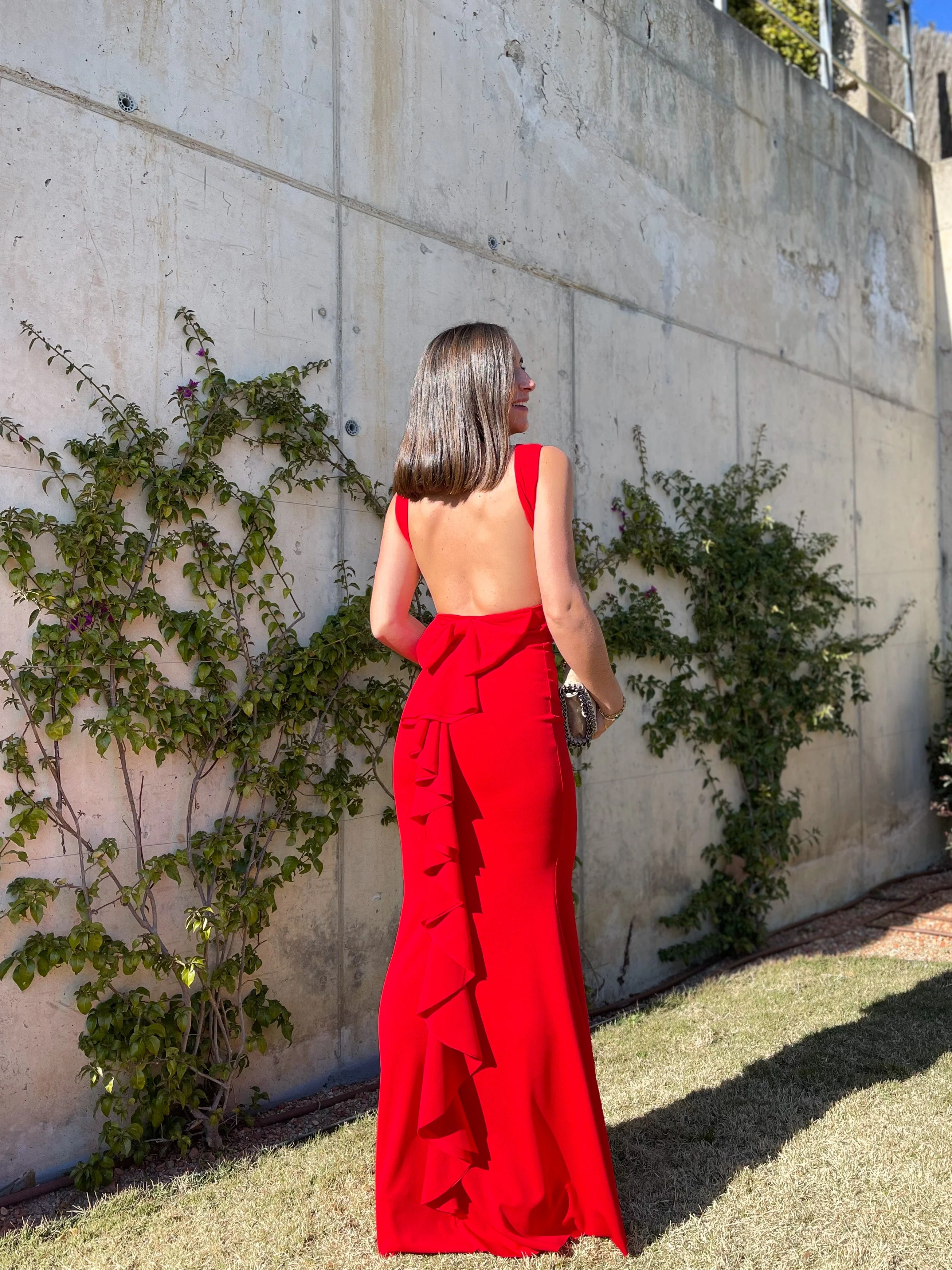 Vestido largo sirena rojo - Image 4