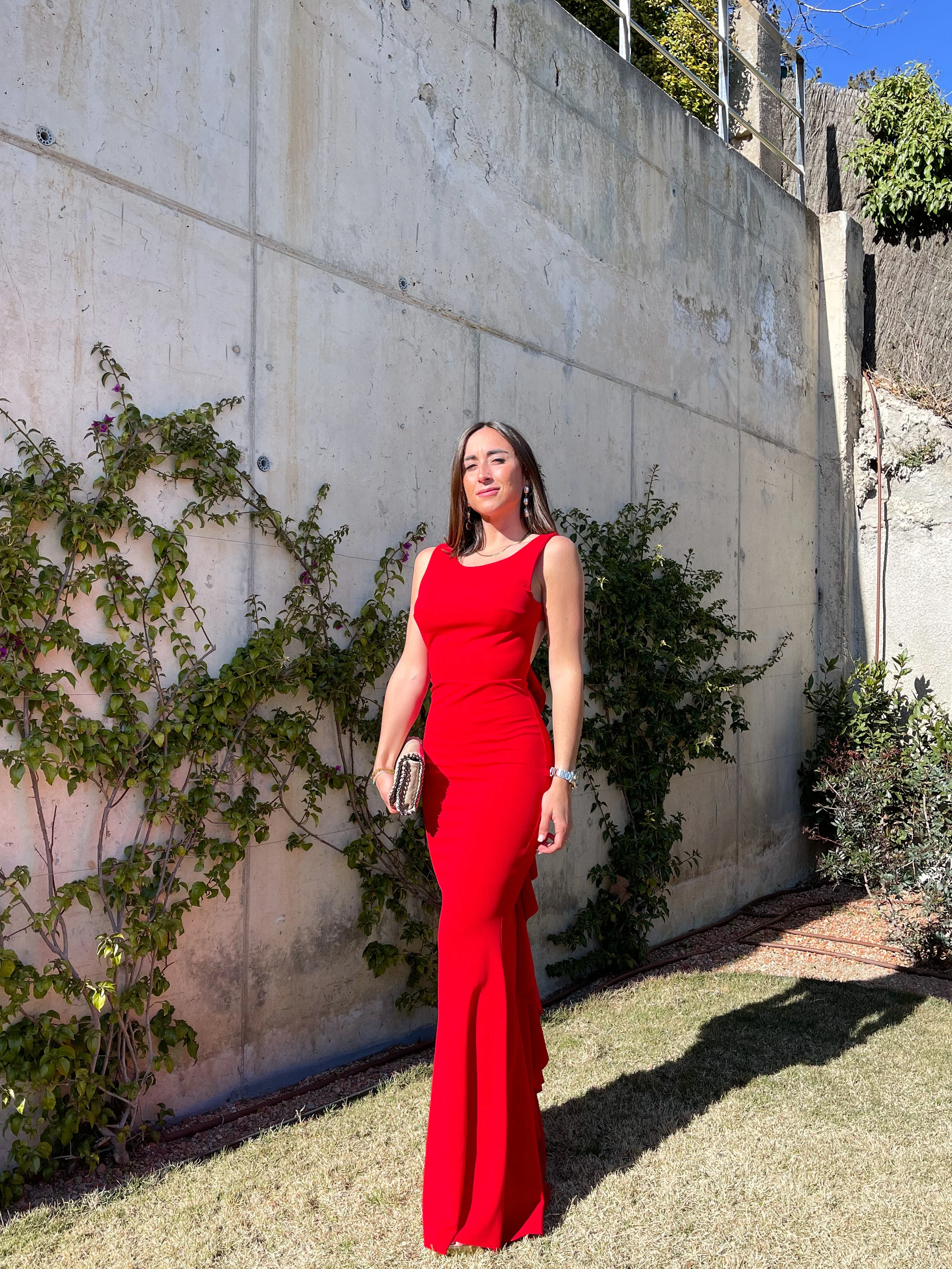 Vestido largo sirena rojo - Image 5
