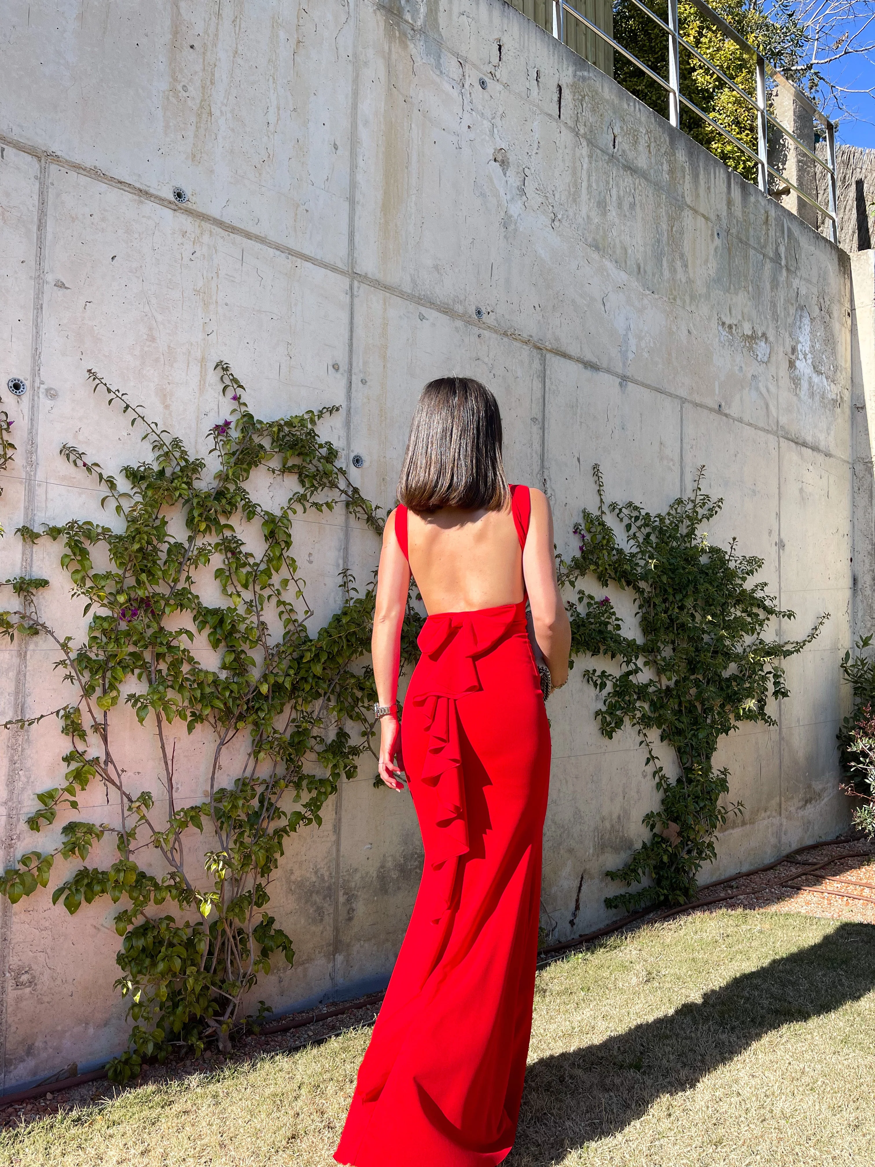 Vestido largo sirena rojo - Image 7