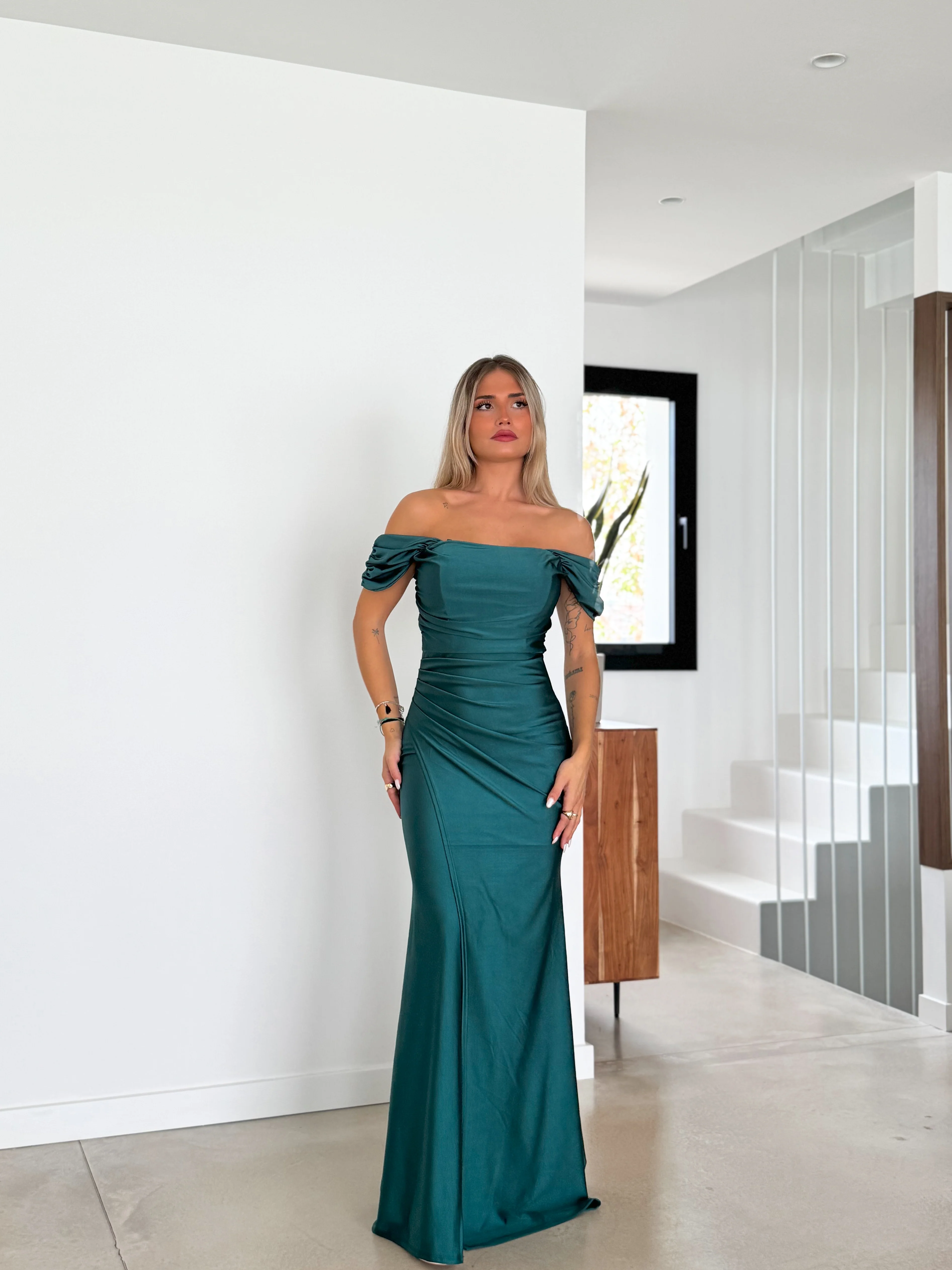 Vestido palabra manguito botella - Image 4